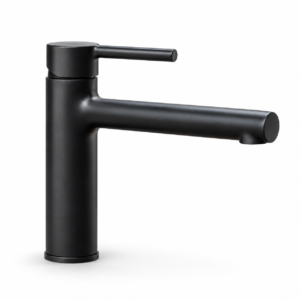 matte black modern faucet